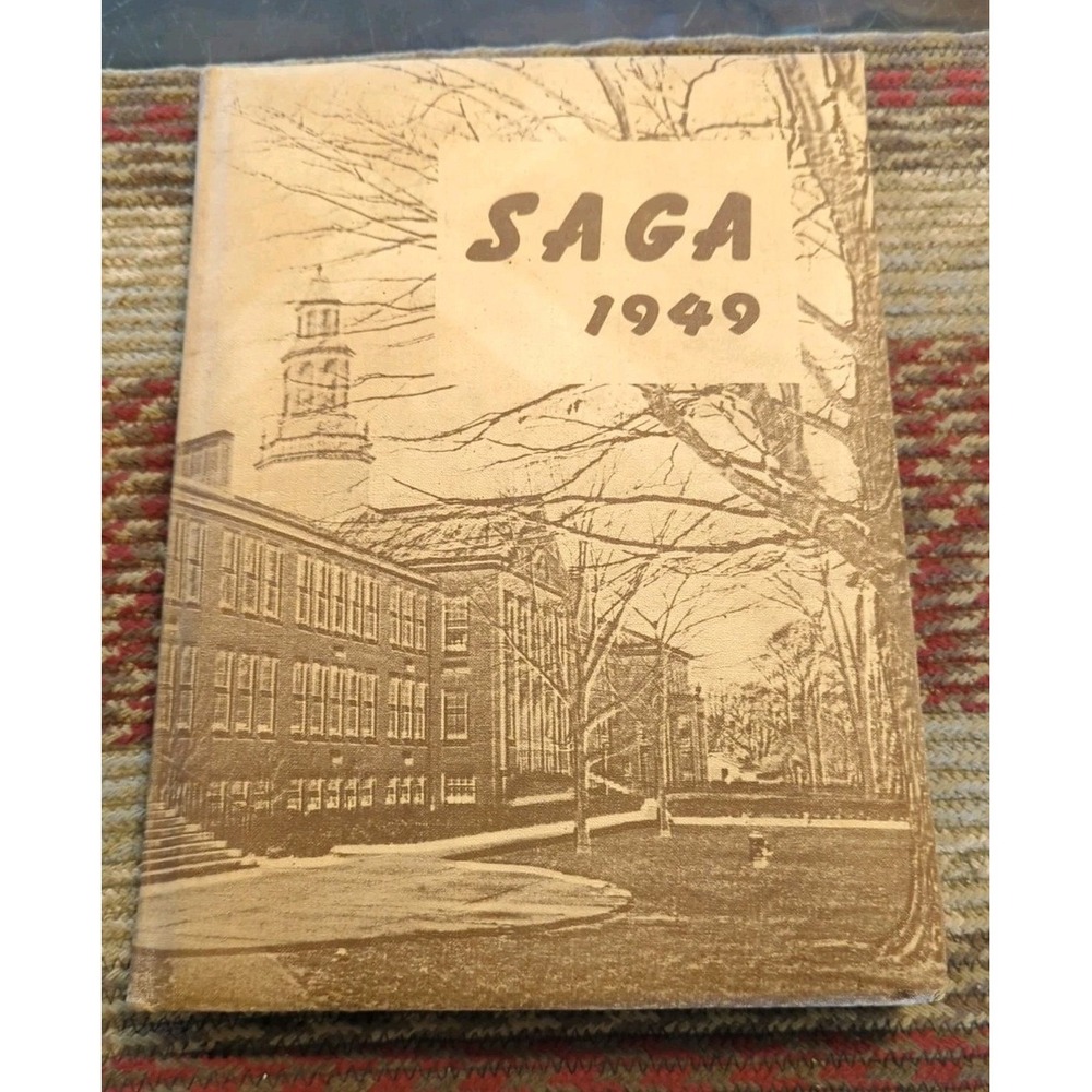 Vintage Saga 1949 State Teachers College Brockport NY Yearbook